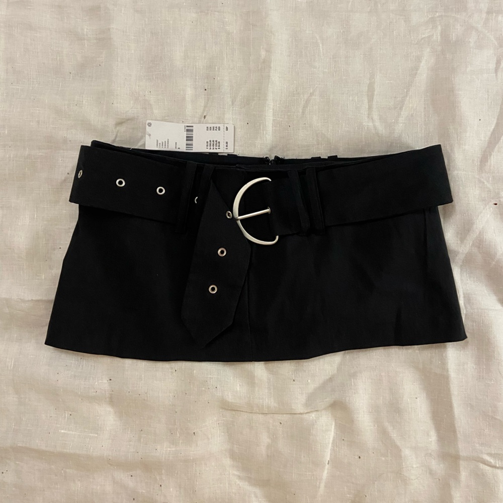 Urban black mini skirt